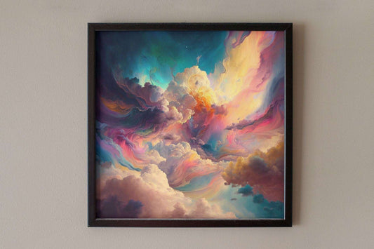 Dreamy Cloudscape Art Print - Rock & Roll Prints