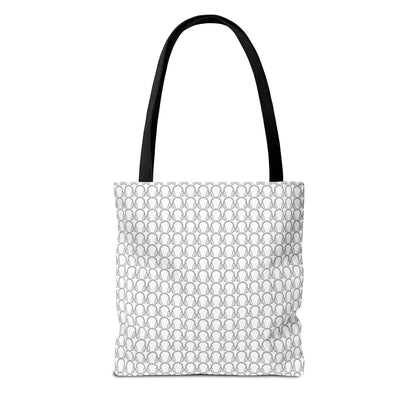 Headphones Tote Bag Black & White - Rock & Roll Prints