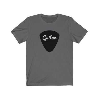 Guitar Pick Design Mens Unisex Soft Cotton T-shirt - Rock & Roll Prints