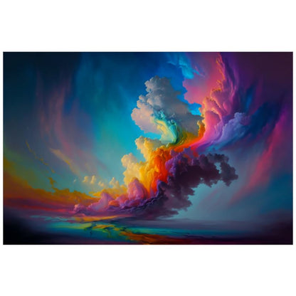 Multitonal Cloudscape Art Print - Rock & Roll Prints