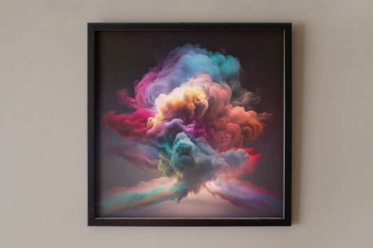 Psychedelic Cloud Art Print - Rock & Roll Prints