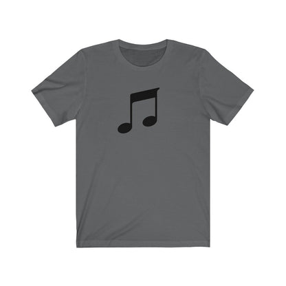 Quavers Music Notes Design Mens Unisex Soft Cotton T-shirt - Rock & Roll Prints