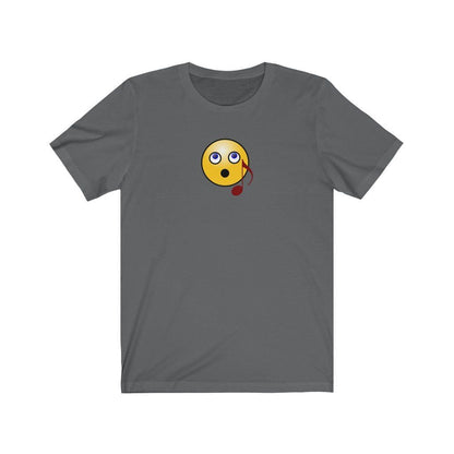 Singing Emoji Design Mens Unisex Soft Cotton T-shirt - Rock & Roll Prints