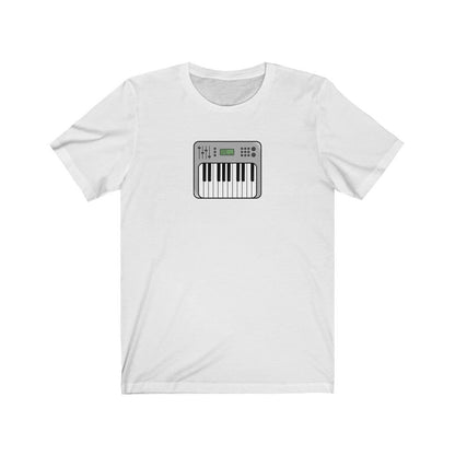 Synthesizer Design Mens Unisex Soft Cotton T-shirt - Rock & Roll Prints